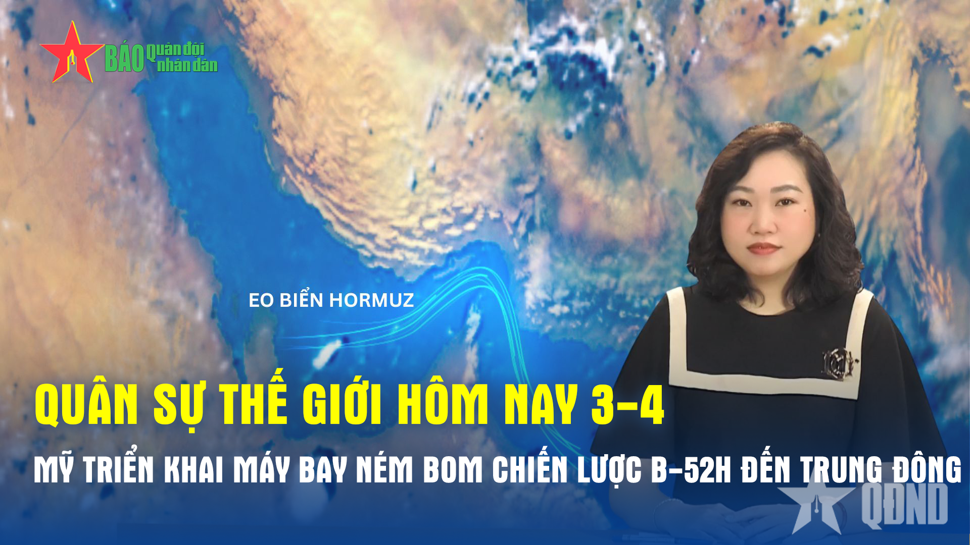 Mỹ triển khai máy bay ném bom chiến lược B-52H đến Trung Đông